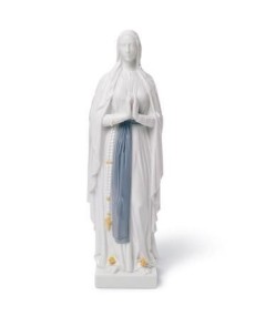 Lladro 01008346 Figurine: Our Lady of Lourdes