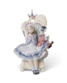 Lladro Alice au Pays des Merveilles Figurine - TicTacArea