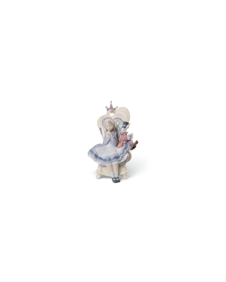 Lladro Alice au Pays des Merveilles Figurine - TicTacArea