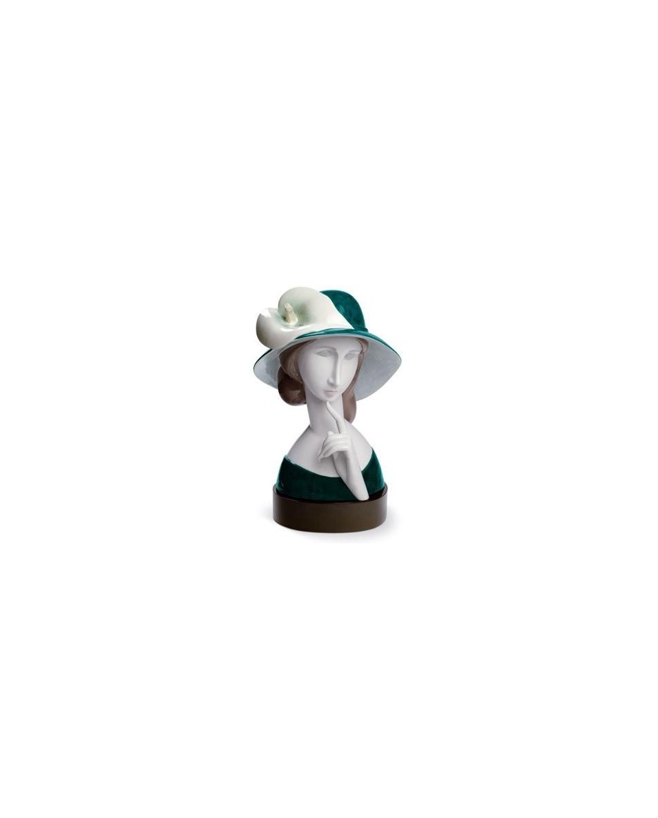 Lladro 01008386 Femme Avec Chapeau Et Calla - TicTacArea