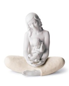 "Lladro 01008404 DIE MUTTER - Exquisite Porcelain Figurine"