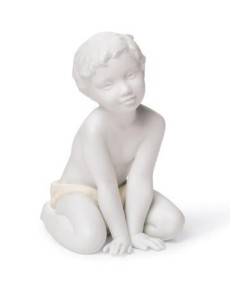 Lladro 01008406 IL FIGLIO: delicata scultura in porcellana