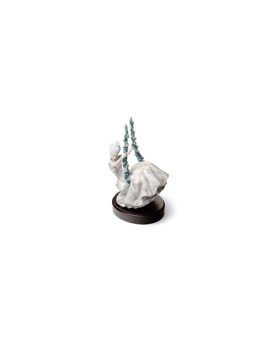 "Lladro 01008424 Rokokodame auf der Schaukel - TicTacArea.com"