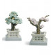 Lladro 01008455 POTS DE FLEURS MANDARINIER ET CERISIER