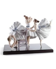 Lladro 01008476 BALLETTSTUNDE - Exklusive Porzellanfigur