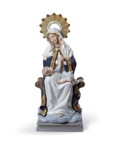 Lladro Our Lady of Divine Providence Figurine