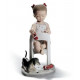 Lladro 01008524 ATTRAPE MA CHAUSSUR! 01008524 on TicTacArea