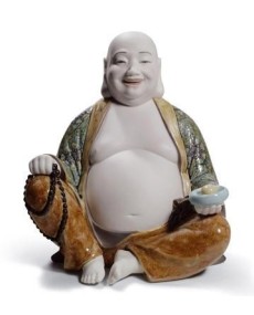 Lladro 01008566 BOUDDHA HEUREUX - TicTacArea.com