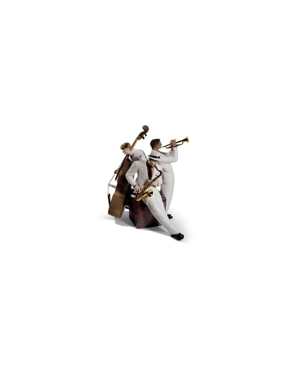 Lladro 01008568 Figurine JAZZ TRIO - TicTacArea.com