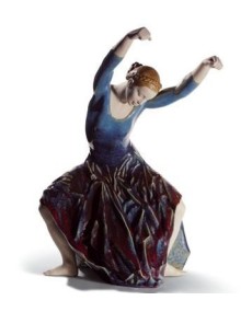 Lladro Spirit of Dance Blue Figurine - TicTacArea