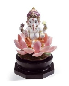 Lladro 01008635 Figurine: Padmasana Ganesha - TicTacArea