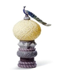 Lladro Peacock Lamp Pink CE Figurine - TicTacArea.com