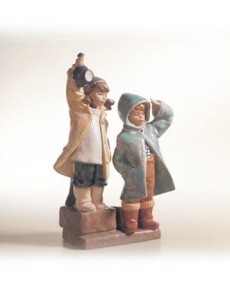 "Lladro 01012173: Ausschau haltende Kinder am Meer - TicTacArea.com"