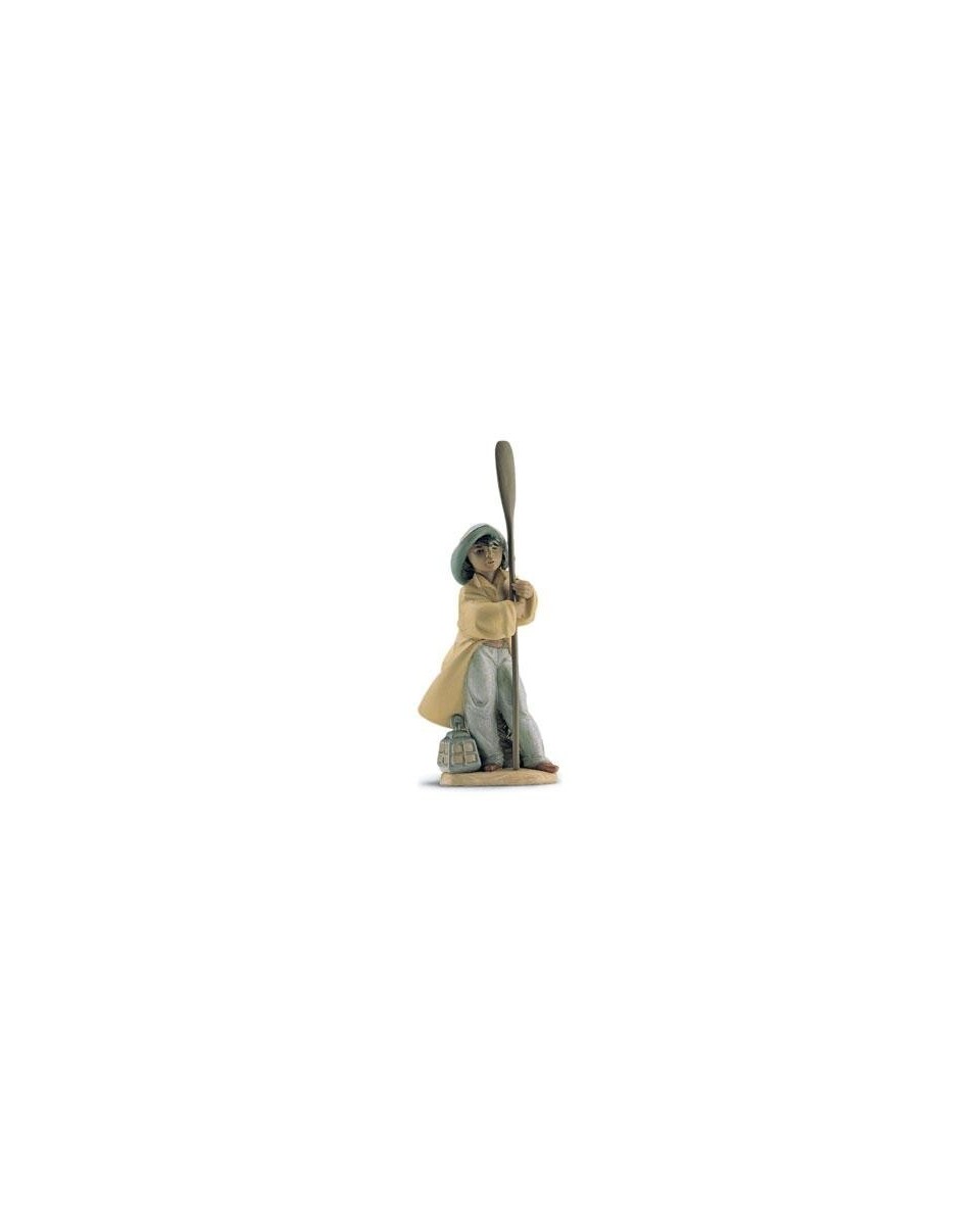 Lladro Young Fisherman Figurine - TicTacArea.com