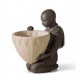 Lladro 01012494 Porteur Pot Pourri Avant Noir - TicTacArea