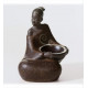 Lladro 01012501 WOMAN WITH BASKET PULSE OF AFRICA 010.12501