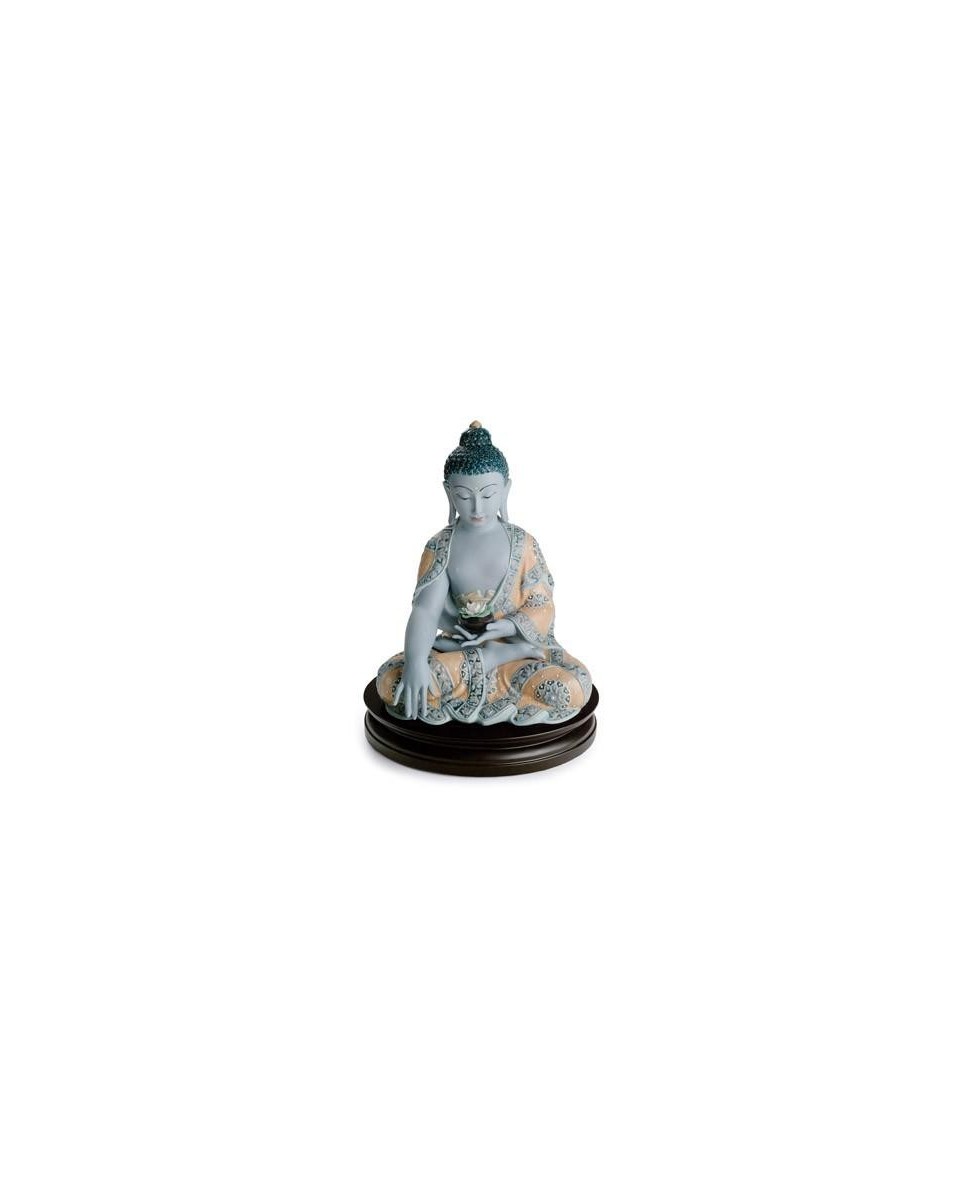 Lladro 01012515 Bouddha de la Medecine Sculpture