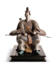 Lladro Japanese Noblemen II: Exquisite Porcelain Figurine