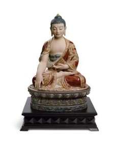 Lladro 01012524 Bouddha Shakyamuni Terre - TicTacArea