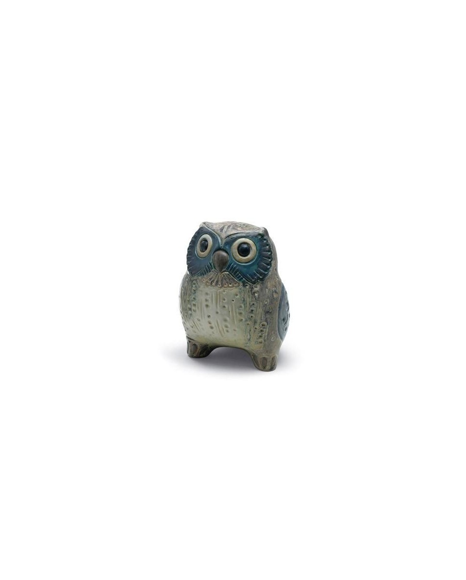 Lladro 01012534 Figurine SMALL OWL GREY