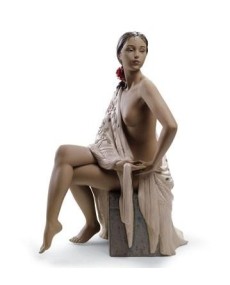 Lladro DESNUDO CON MANTON - TicTacArea.com