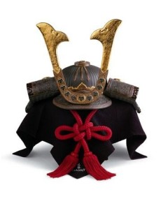 Lladro Samurai Helmet Figurine - TicTacArea.com