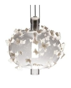 Lladro 01017048 Figurine: Freeze Frame Butterflies Hanging Lamp