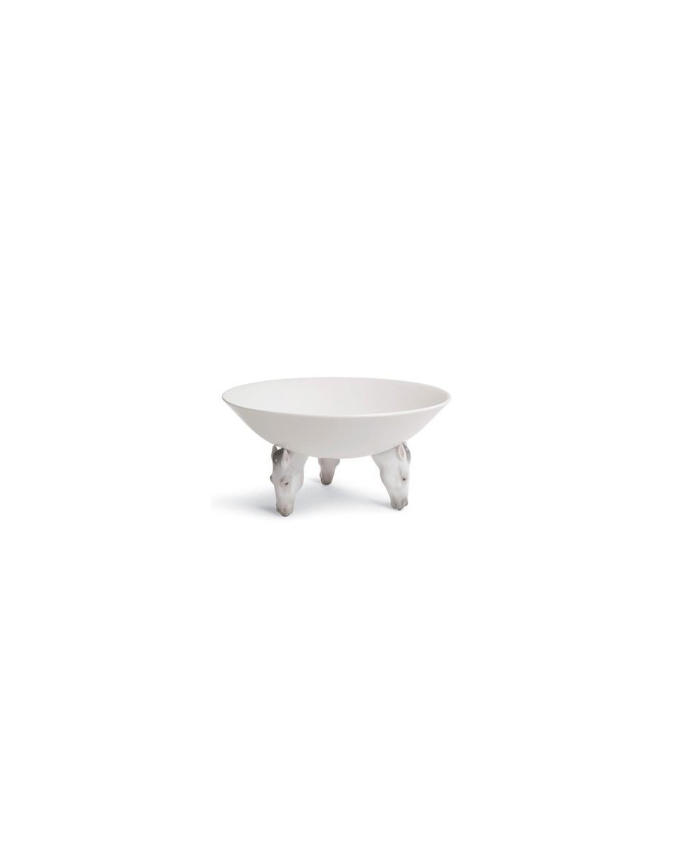 Lladro EQUUS PEDESTAL BOWL: elegância em cerâmica