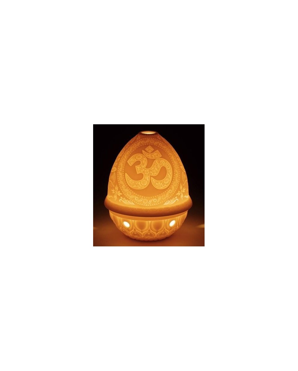 Lladro 01017335 Figurine: LITHOPHANE VOTIVE LIGHT OM