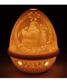 Lladro 01017340 - Фарфор Lladro LITHOPHANE VOTIVE LIGHT SANTA CLAUS 010 17340