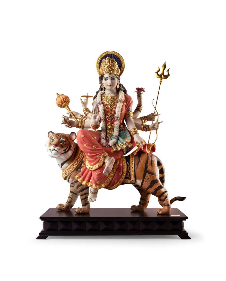 Goddess Durga Lladro Porcelain 01002021 - TicTacArea