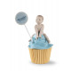 Sweet Cupcake Boy Customizable Lladro Porcelain 01009035