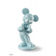 Mickey Mouse Blue Lladro Porcelain 01009418 - TicTacArea