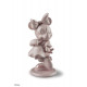 Minnie Mouse Pink Lladro Porcelain Figurine