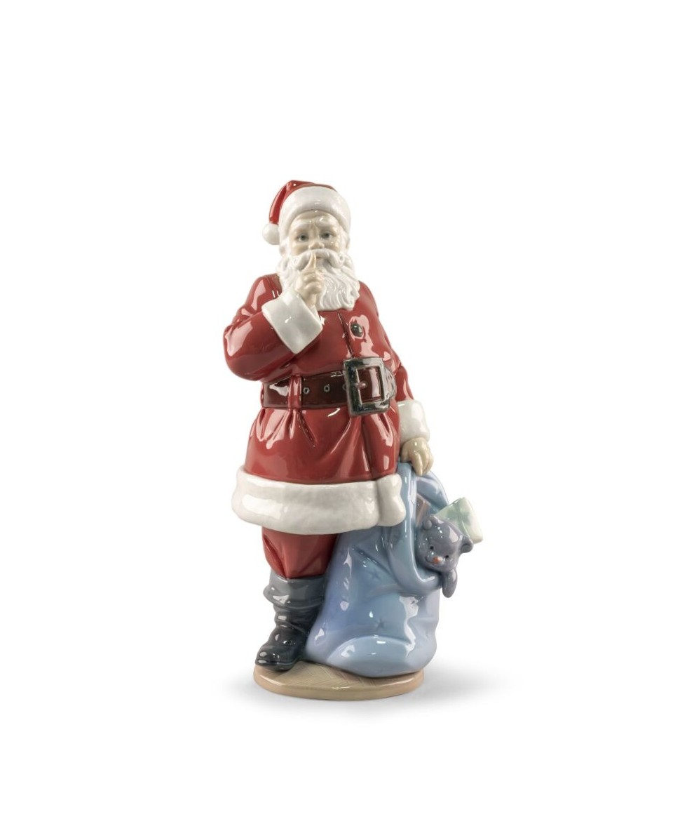 Santa is here Lladro Porcelain 01009485