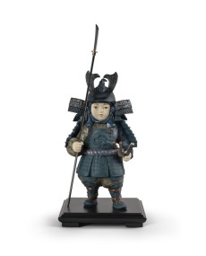 Warrior Boy Blue Lladro Porcelain 01012558 - TicTacArea