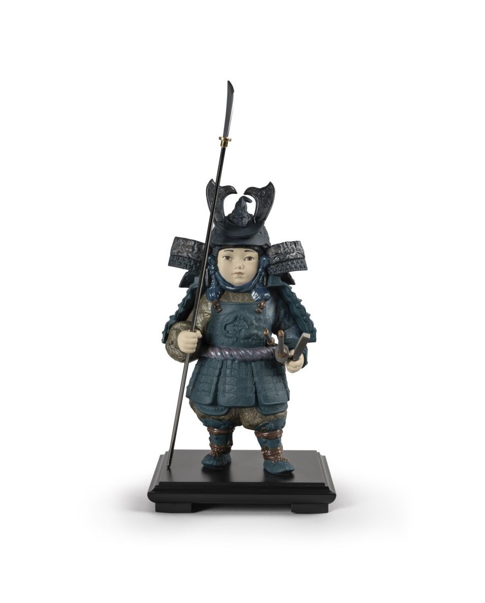 Warrior Boy Blue Lladro Porcelain 01012558 - TicTacArea