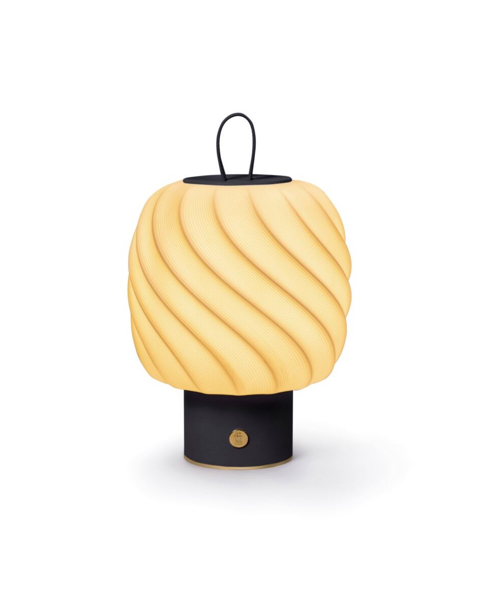 Ice Cream portable lamp (M) (black) Lladro Porzellan 01024048