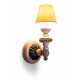 Firefly Wall Light Pink-Gold CE/UK Lladro Porcelaine