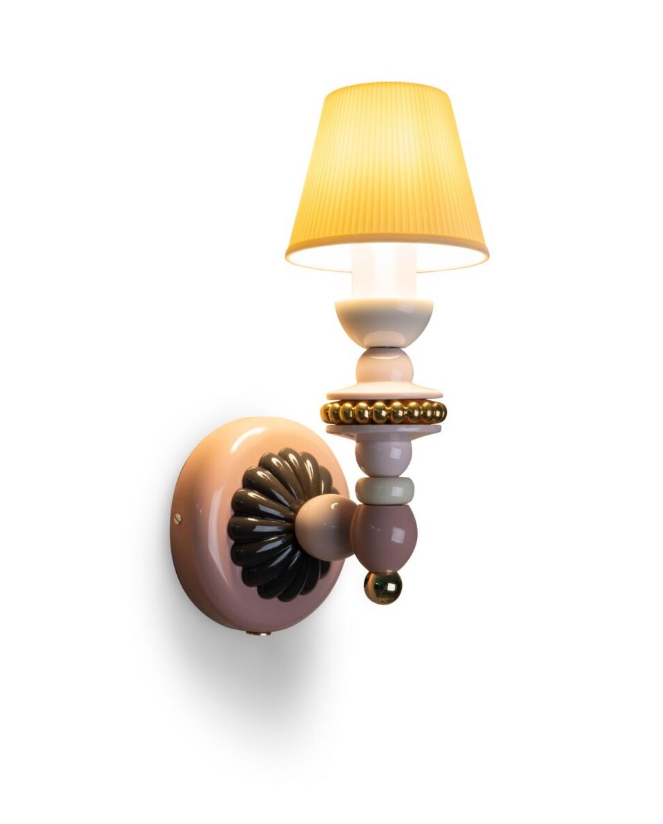 Firefly wall light (pink-gold) (US) Lladró ФАРФОР 01024101  